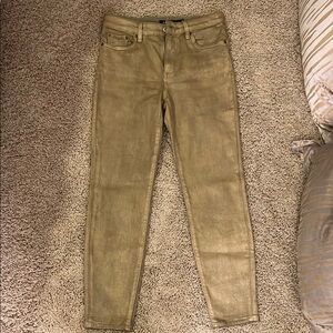 Women's Ralph Lauren Black Label Gold Jeans